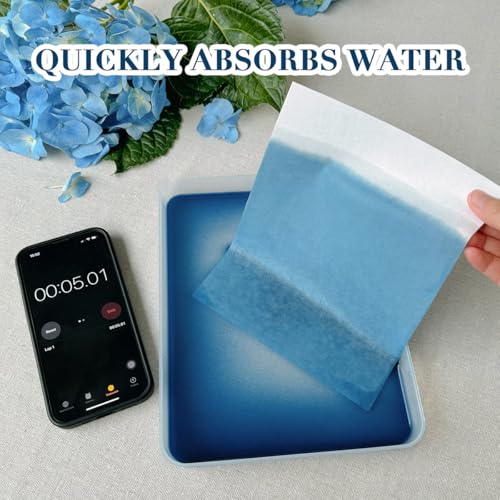 20 Sheets A4 Size Blotting Paper for Flower Press, Large Blotter Paper, Herbarium Paper Craft, Working With Flower Pressing Kit for Adults
