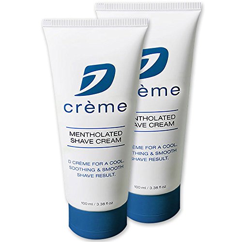 DORCO D Cr?me Mentholated Shaving Cream - for a Smooth and Soothing Shave (2 Pack)