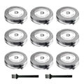 SH30 Replacement Heads for Philips Norelco Shaver Series 3000, 2000, 1000 and S1560, SH30 Blades for Philips Norelco 3900, 3600, 2400, 9 Pieces of Pack