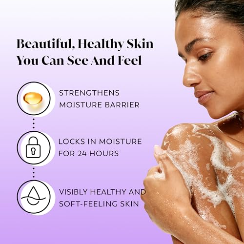 Olay Body Wash for Women, Age Defying with Vitamin E, 24hr Moisturizing, Hydrating & Refreshing, B3 Vitamin Complex, Free of Parabens & Phthalates, for All Skin Types, Scented, 22 fl oz (Pack of 2)