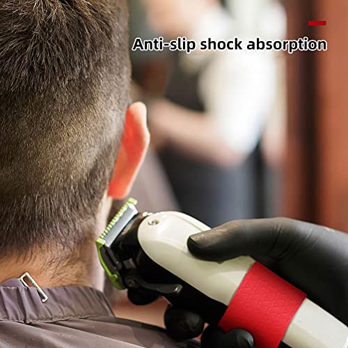 WAYUTO Set of 9 Professional Silicone Barber Clipper Bands for Hair Trimming, Hair Styling and Grooming