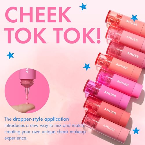 Amuse SEOUL Cheek Tok Tok Liquid Blush (03 Whip Tok)