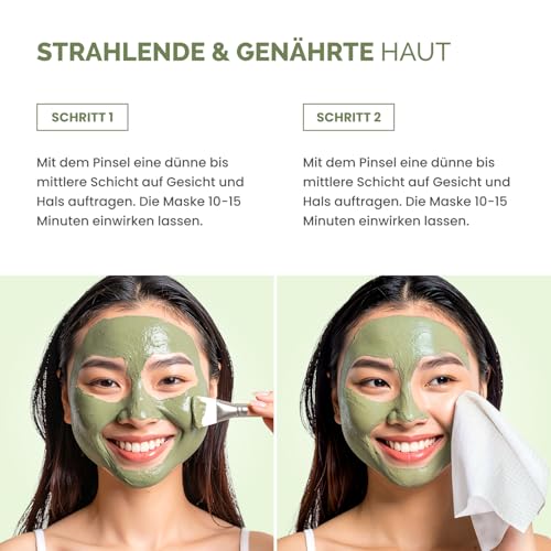 PLANTIFIQUE Korean Skin Care Face Mask with Avocado & Superfoods and Under Eye Patches (20 pairs)
