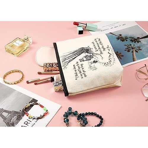 WZMPA Tiger Themed Cosmetic Bag Tiger Lover Gift Peace Love Tigers Makeup Zipper Pouch Bag Animal Lover Gift (Peace Tigers)