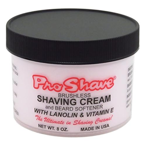 Brushless Shaving Cream & Beard Softener 8 Ounce (235ml) (6 Pack)