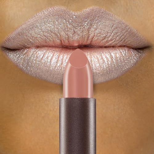Burts Bees 100% Natural Moisturizing Lipstick, Nile Nude, 1 Tube
