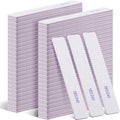 Xinnun 150 Pcs Nail Files 180/240 Grit Double Sides Professional Reusable Emery Board Nail Files for Acrylic Nails Manicure Tools Suit for Home Salon