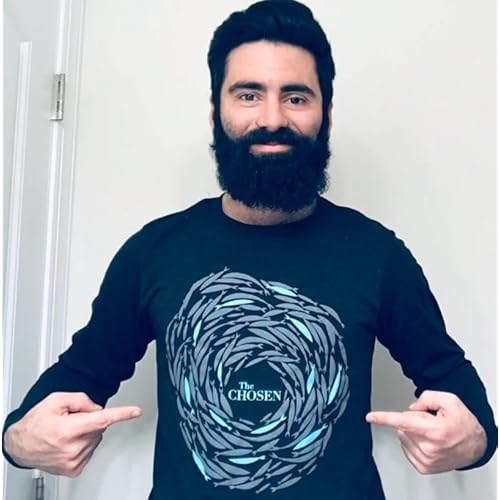 The Chosen Against The Current Long Sleeve T-Shirt ? Official Thirteen Fish Design | Soft Tri-Blend Tee | TV Series Inspired