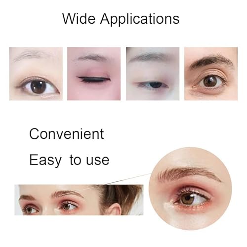 6 Sheets 54 Pairs 4D Hair-Like Waterproof Eyebrow Tattoos Stickers Eyebrow Transfers Sticker Temporary Brow Tattoo Grooming Shaping Eyebrow Sticker for Women Girls Makeup (Brown)
