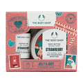 The Body Shop Jolly & Juicy Strawberry Treats Gift Set ? Seriously Sweet and Refreshing Vegan Body Care Gift ? 2 Items
