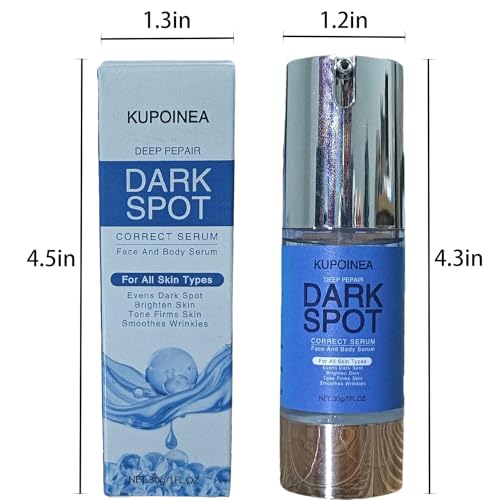 Dark Spot Remover for Face and Body Serum: Advanced Formula Spot Corrector Cream with Niacinamide £¬Age Spot Sun Spot Freckles Melasma Brown Spot - for Women and Men (1.0 Fl Oz)
