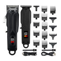 Electric Hair Clippers Cordless Hair Trimmer Men's Haircut Kit with 13 Guide Combs Hair Trimming Styling & Grooming Kit for Salon Barbers Home Use