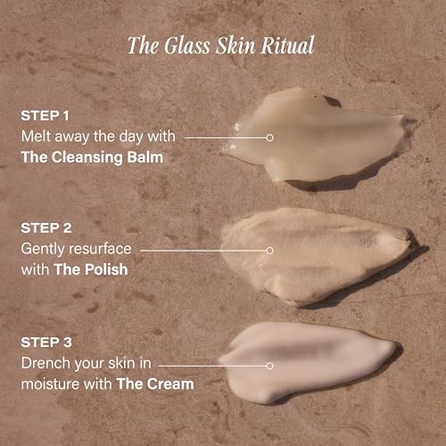 + Lux Unfiltered Face Cleansing Balm - Nourishing & Rich Makeup Remover Balm - Cleanses & Moisturizes for Glass Skin - Free of Added Fragrance, Vegan, & Cruelty Free