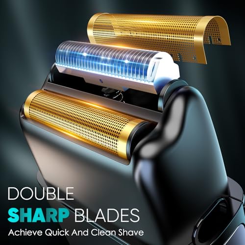 Men's Hair Clippers and Trimmer Set Cordless Clippers Haircut Nose Hair Trimmer Beard Trimmer and Shaver Professional Grooming for Face Nose Body