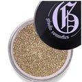 Olive Gold Mineral Eyeshadow Single, Organic Gold Eyeshadow, Non-Toxic Loose Powder, Olive Green Mineral Eye Shadow, Makeup Pigments