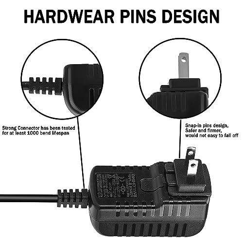 Replacement 4V Charger for Wahl Magic Clip Senior Sterling-4 Designer 100th Aniversary Metal Edition Cordless Clipper, Professional Charger Cord for Wahl 8164 Finale Shaver Trimmer