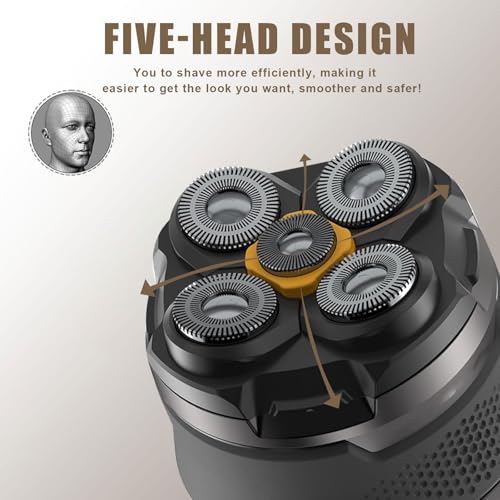 3PCS Shaver Replacement Blades Compatible with MicroTouch Titanium Head,Stainless Steel Material
