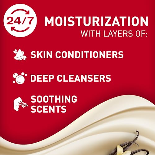 Old Spice Body Wash GentleMan¡¯s Super Hydration for Men, 24/7 Renewing Moisture, Gentle on Skin with Skin Conditioners, Vanilla + Shea Butter Scent, 20 oz