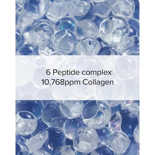 Mary&May Collagen Peptide Vital Mask (30 Sheets) ? Pull-Out Case with Hydrolyzed Collagen & 6 Peptides, Firming & Fine Line Appearance Care, Hydrating Korean Sheet Mask for Mature Skin