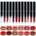 12PCS Lip Gloss Set, Shiny & Matte liquid lipstick, Long-Lasting Lip Glaze for Women & Girls, Non-Sticky Lip Makeup Kit with Hydrating Formula, Birtiday Gift (5 Shiny + 7 Matte)