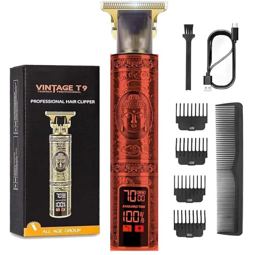 Beard and Head Detail Trimmer for Men (Ash Rose)