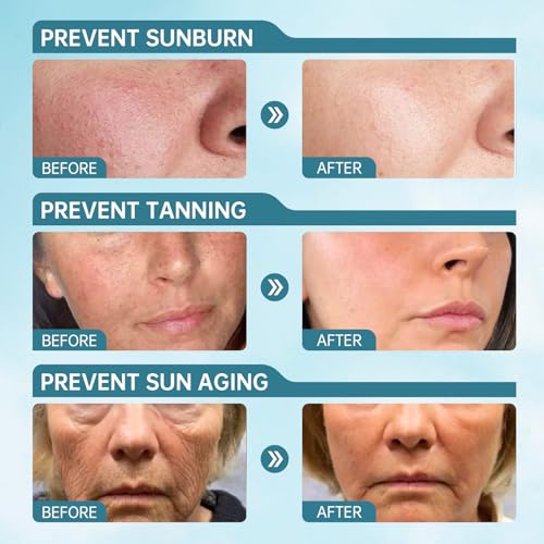 VGO Mineral Sunscreen for Face, Reef Safe Sunscreen, Oil-Free Face Moisturizer with SPF 50, Broad-Spectrum UVA/UVB Protection, Lightweight, Non-Comedogenic, Travel Size (2 pack)