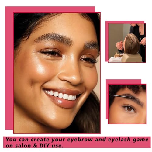 Black Eyebrow Color Kit for Women Waterproof Instant Result Lash Color Kit Salon or Home Use
