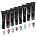 Nail Stamping Gel Polish Set 8Pcs Nail Art Stamping Gel 8ml Printing for Nail Plate Nail Template Stamping