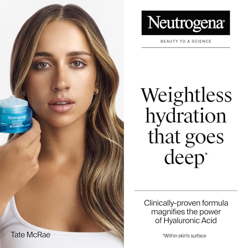 Neutrogena Hydro Boost Water Gel Face Moisturizer Refill Pod, Refill Pack of Hyaluronic Acid Moisturizer for a Refreshing Burst of Hydration & Dewy Skin, Signature Fragrance, 1.7 oz