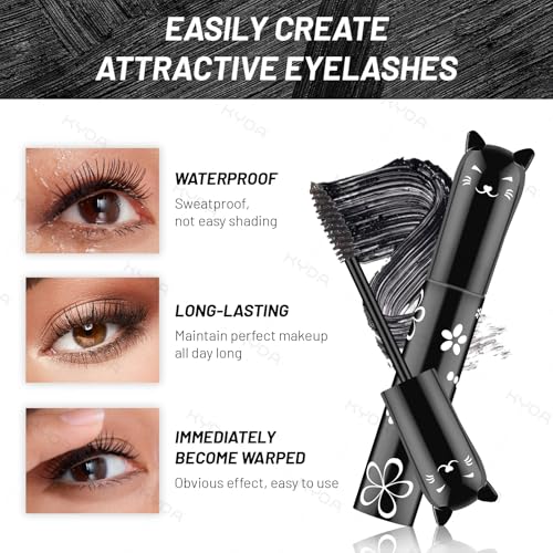 Ownest 6 Colors Mascara Set, Rainbow Colorful Mascara for Thicking Charming Lashes-looking, Waterproof Lasting, Neon Color Eyelashes Makeup Set