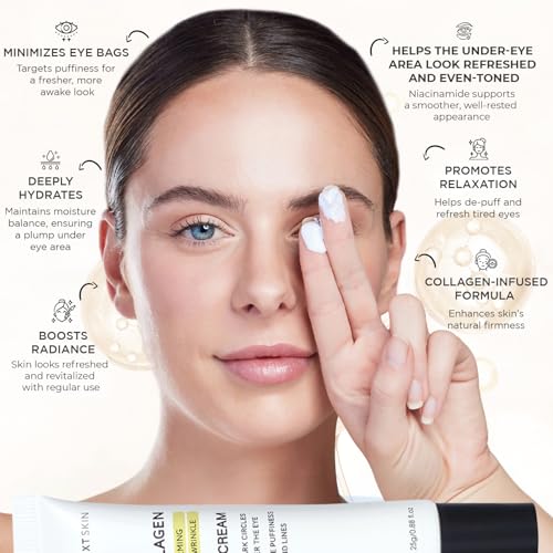 CONTEXT SKIN Collagen Eye Cream ? 3-in-1 formula with collagen, coffee & niacinamide for lightweight hydration ? supports a smoother, refreshed under-eye appearance ? 0.88 fl oz