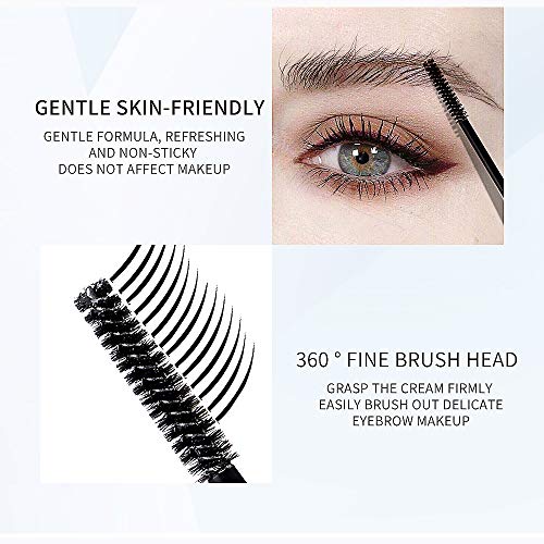 DAGEDA Clear Eyebrow Setting Gel, 4 Pack Brow Fix Gel, Waterproof And Sweat-Proof Eyebrow Repair Liquid Brows Styling Beauty Salon Home Use Makeup, 3.53oz
