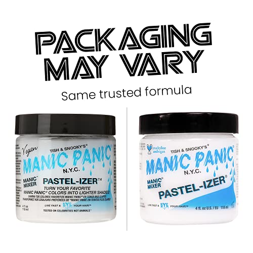 MANIC PANIC Pastelizer Pastel Hair Color Mixer 3PK