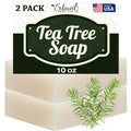 Tea Tree Soap ? Natural Defense Tea Tree Oil Soap Bar for Face & Body ? Remedy Fights Acne, Skin Irritation, and Prevents Breakouts ? Deeply Cleansing, Hydrating Cleanser for Calm, Fresh Skin