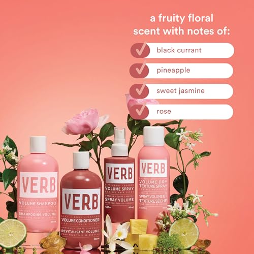 VERB Volume Conditioner - Softens, Detangles + Lifts Flat Hair- Sulfate, Paraben and Gluten Free