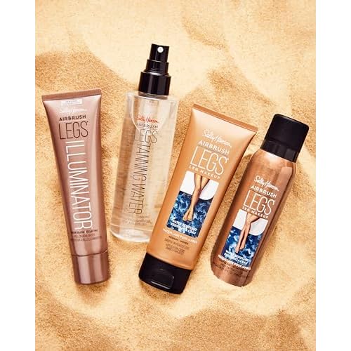 Sally Hansen Airbrush Legs, Gradual Tanning Lotion Light to Medium 5.9 Oz