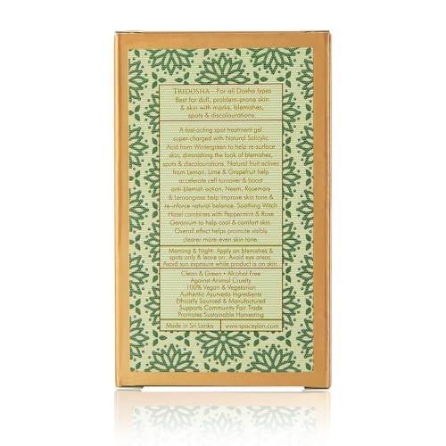 SPA CEYLON NEEM & WINTERGREEN - Anti-Blemish Spot Treatment | Controls acne and clears skin | Blackheads | acne | For oily skin