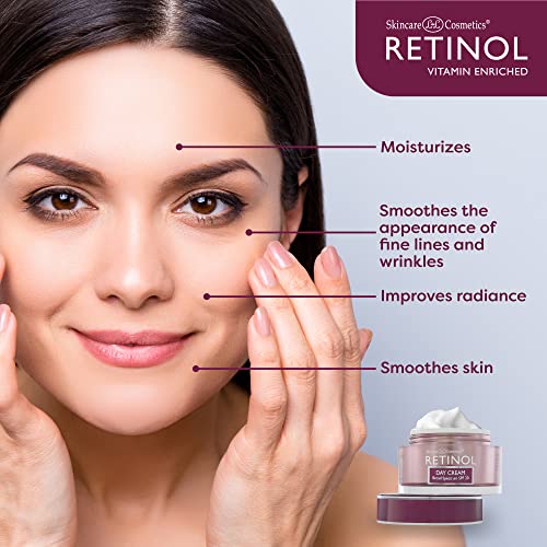LIVAURA Retinol Day Cream Broad Spectrum SPF 20 ? Protects Harmful Effects of UVA & UVB Rays ? Luxurious Cream Moisturizes & Reduces Look of Fine Lines ? Provides Protection From Daily Sun Exposure