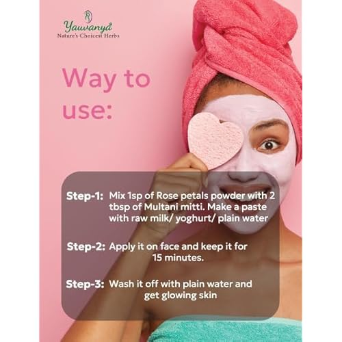 Yauvanya Pure Rose Petal Powder - 100gms