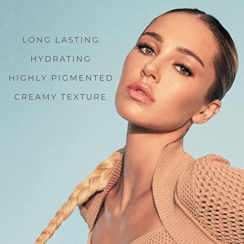 Rinna Beauty Icon Lip Kit - Pinky - All-in-one Lip Kit Includes Lipstick, Lip Gloss, and Lip Liner - CANDY PINK look - Vegan, Long-lasting, Anti-aging & Moisturizing, Cruelty-Free - 1 each