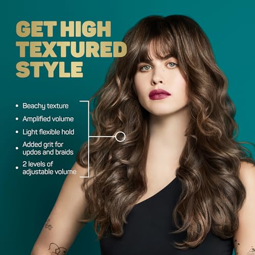 Marc Anthony Texture Hair Spray for Women & Men, Style Flex 2-in-1 Adjustable Texture Hairspray - Low to Extra Hold Styling Spray for Soft, Defined, Thicker & Fuller-Looking Hair Style, 7 oz