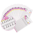 FADLASH Volume Fans Holder for Easy Fan Volume Lashes, 20Pcs Storage Card, Cruelty Free, Black