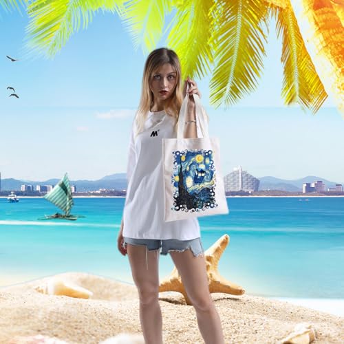 TOBGBE TV Show Gifts Police Box TV Show Inspired Canvas Bags For Women Doctor TV Show Merchandise For Fan