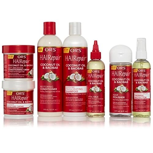 ORS HAIRepair Coconut Oil & Baobab Intense Moisture Creme for Dehydrated Hair 5 oz