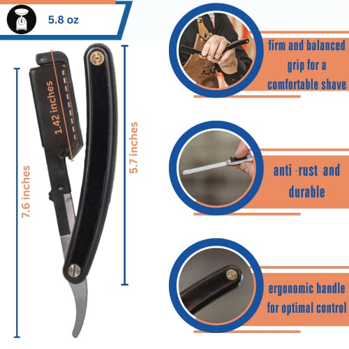 GEC 2-in-1 Electric Shaving Razor, Rechargeable Razor with LED Display, Men's Beard Trimmer for Facial Beauty Products, Bald Head haircutting, Metal Body