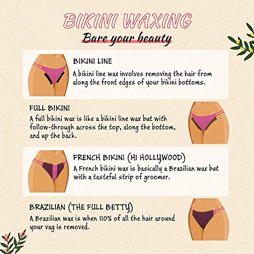 Ajoura 1lb Refill Wax Beans for Hair Removal Kit, Brazilian Coarse Waxing for Bikini, Face, Eyebrow, Back, Chest, Legs, Armpit, At Home Waxing Beads for Women Men