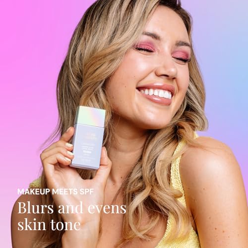 Naked Sundays CabanaGlow¢â Sheer Tint SPF 50 ? Lightweight Sunscreen Serum with Non-Nano Zinc, Hydrating Skincare Ingredients & Natural Radiant Glow
