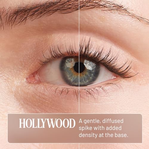 Lilac St - Hollywood Glamorous Faux Eyelash Clusters (14mm) - Dynamic & Fluttery Volume - DIY Lash Extension Wisps - Lightweight & Lifelike - Lasts 10 Days - Women Founded - 10 Lashes