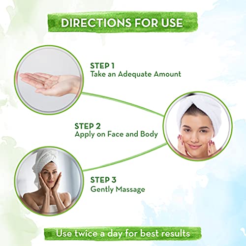 Mamaearth Ubtan Ultra Light Oil-Free Gel Face Moisturizer | Deep Hydration with Saffron & Turmeric | Helps Reduce Sun Damage | Long Lasting & Fast Absorbing | 6.76 Fl Oz/200ml