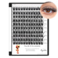 ¡æVAYATOR Lashes Mixed Kit/False Lashes Lash Bond & Seal Kit Multiple styles To Choose 8-20mm Mix D Curl/DD Curl Makeup Cluster Grafting Eyelashes Individual Extension (C#10-12-14-16mm Mixed)